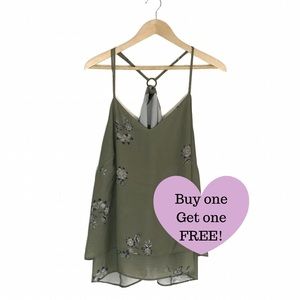 MAURICES Plus Floral Tank